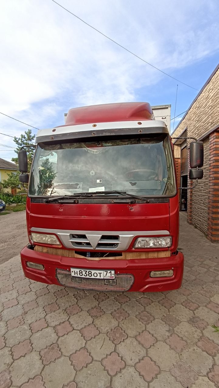 Foton, кабина — вид спереди